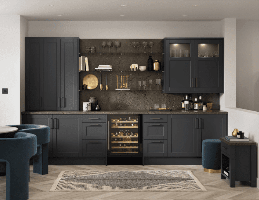 Hand-painted in-frame kitchen